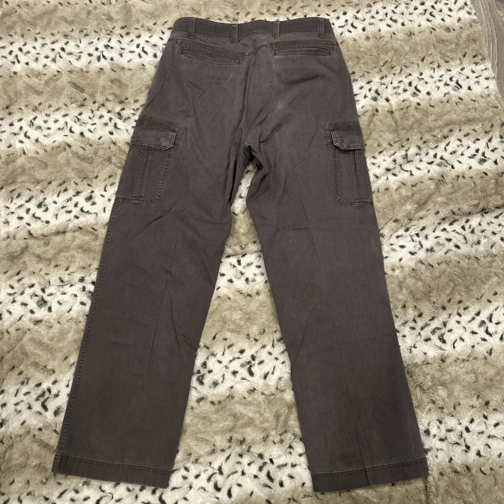 Roundtree and‎ Yorke Cargo Pants Mens Sz 36x32 Grey Gorpcore